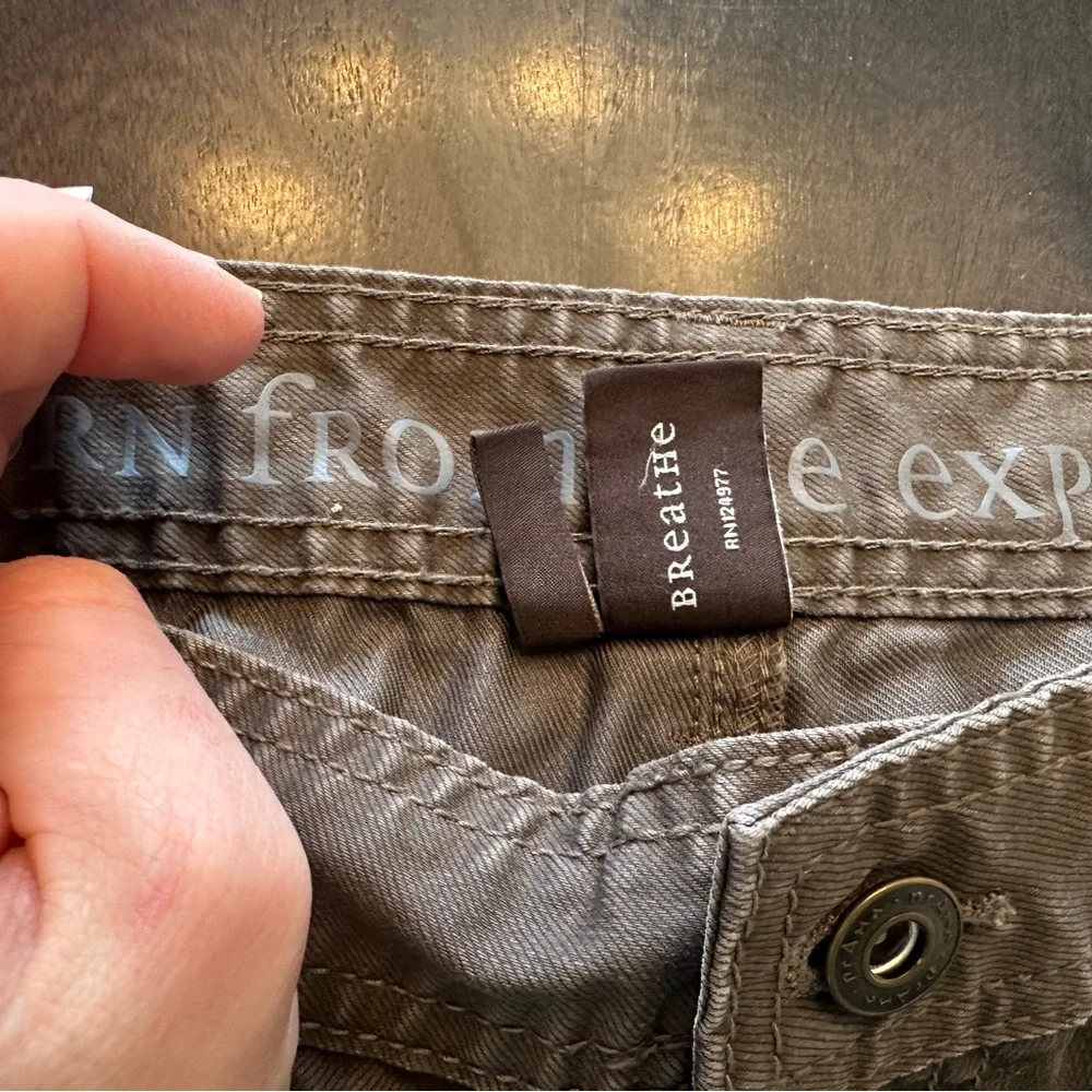 Prana Dark Brown Chinos with Straight Leg Cut